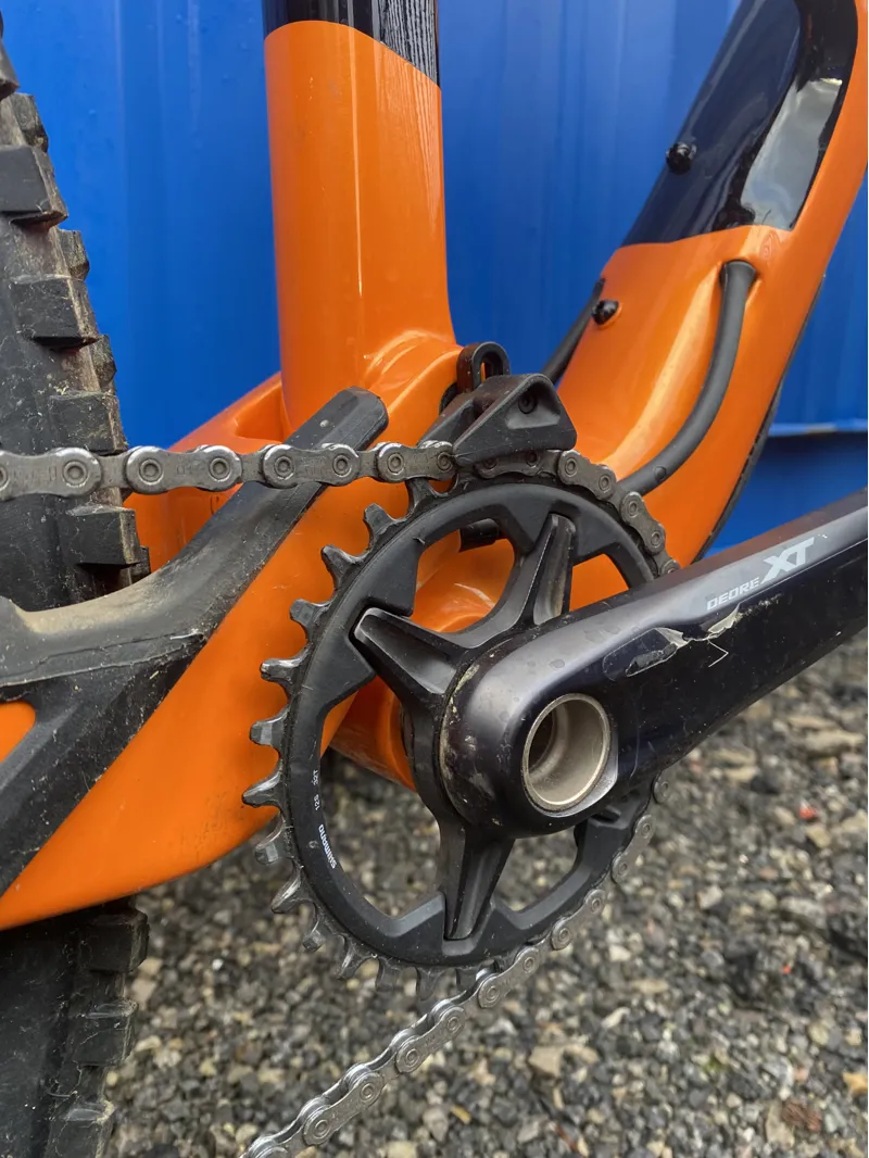 EXDEMO Orbea Occam M10 LT Medium Mountain Bike 2022 Orange-7